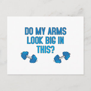 Do My Arms Look Big In This Holiday Postcard