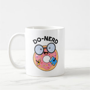 Do-nerd Funny Nerdy Doughnut Pun  Coffee Mug
