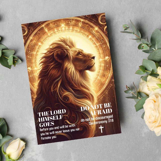 Do Not Be Afraid Deuteronomy 31:8 Card (Creator Uploaded)