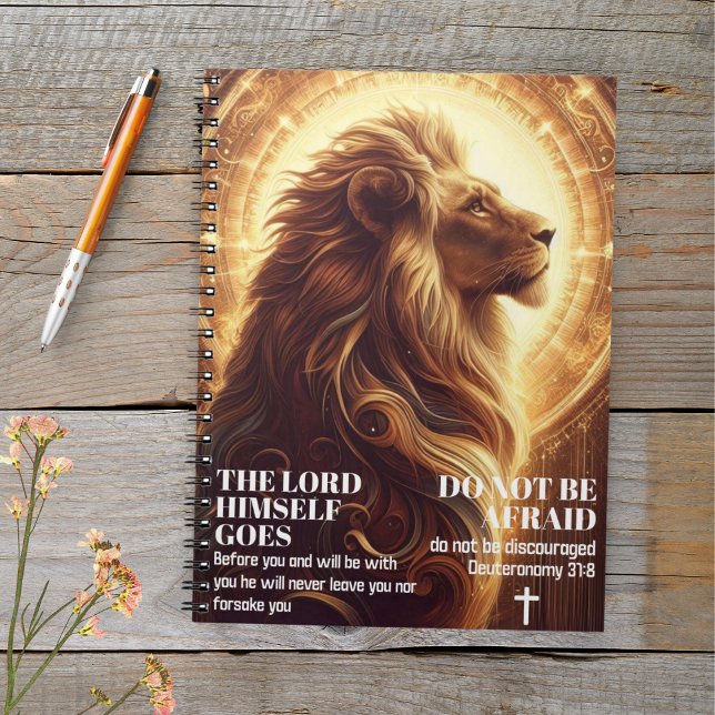 Do Not Be Afraid Deuteronomy 31:8 Notebook (Creator Uploaded)