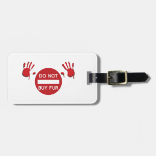 Do not buy Fur Luggage Tag