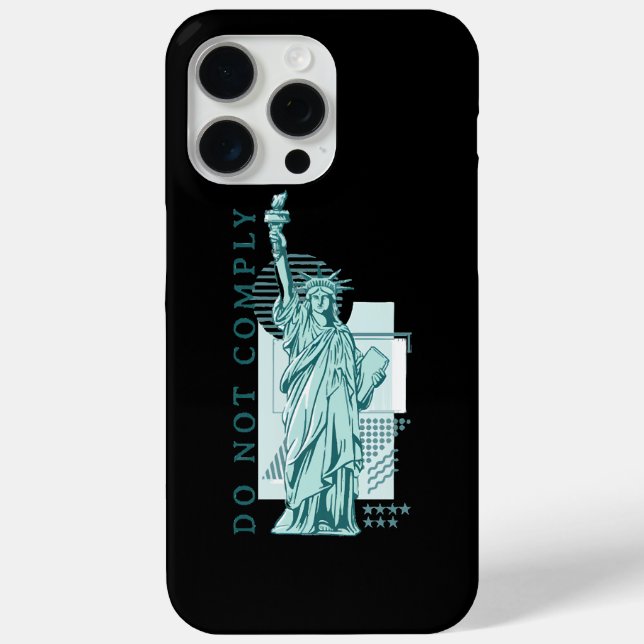 Do Not Comply Case-Mate iPhone Case (Back)