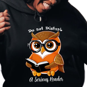 Do Not Disturb, a Serious Reader Sweatshirt