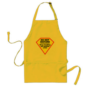 Do Not Disturb apron