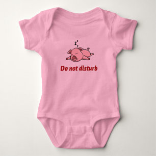 Do not disturb baby cloth baby bodysuit