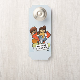 Do Not Disturb Bathroom Door Hanger