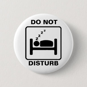 DO NOT DISTURB   BUTTON