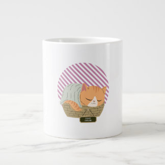 Do not Disturb cat Large Coffee Mug