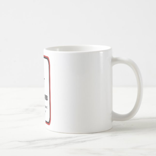 Do Not Disturb Coffee Mug (Right)