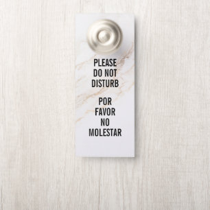 Do Not Disturb Door Hanger