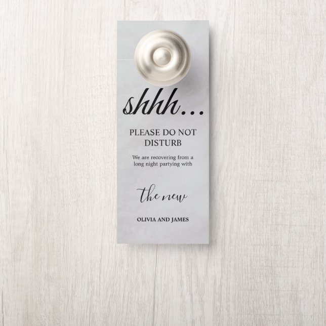 Do Not Disturb Door Hanger (On Knob)