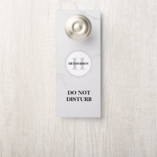 Do Not Disturb Door Hanger