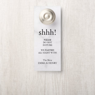 Do Not Disturb Door Hanger