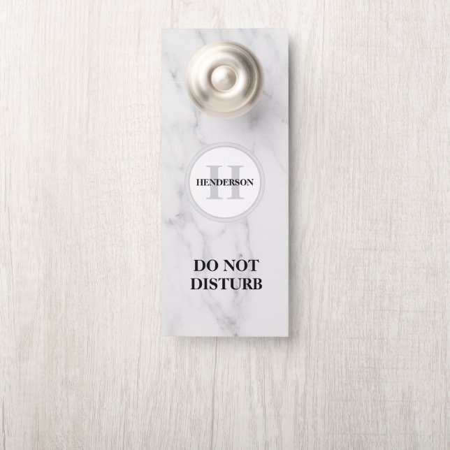 Do Not Disturb Door Hanger (On Knob)