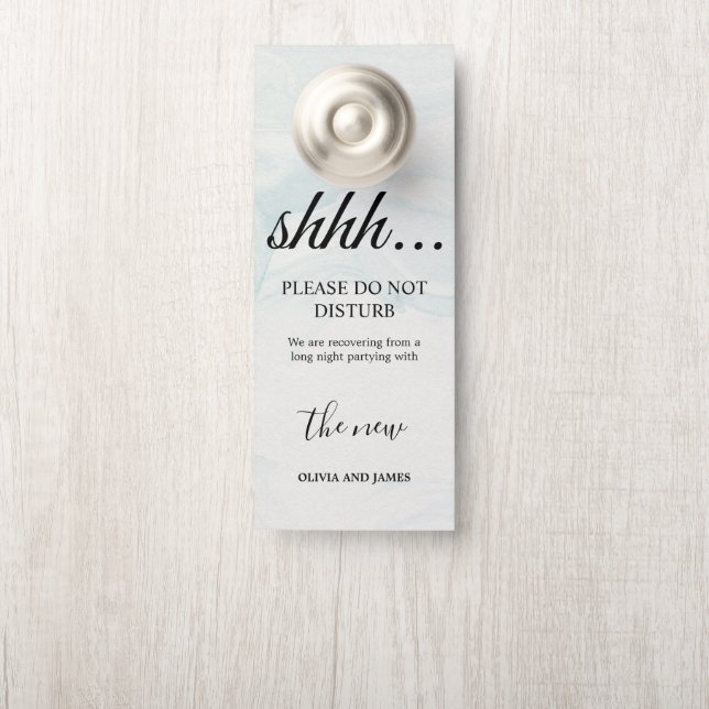 Do Not Disturb Door Hanger (On Knob)