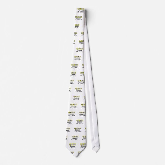 Do Not Disturb...Game At Work Tie (Front)