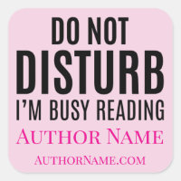 Do Not Disturb I'm Reading