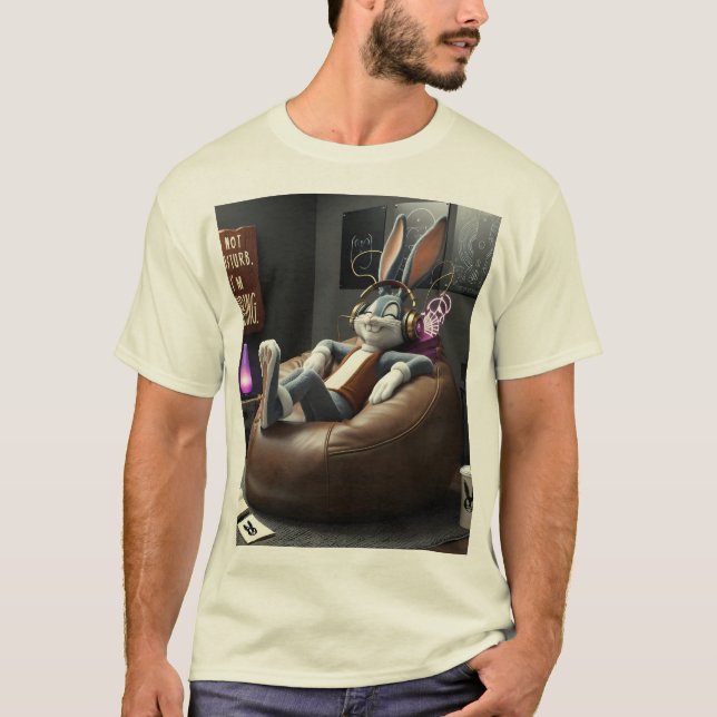 Do Not Disturb, I'm Vibing T-Shirt (Front)