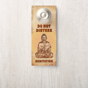 Do not disturb Meditation Door Hanger