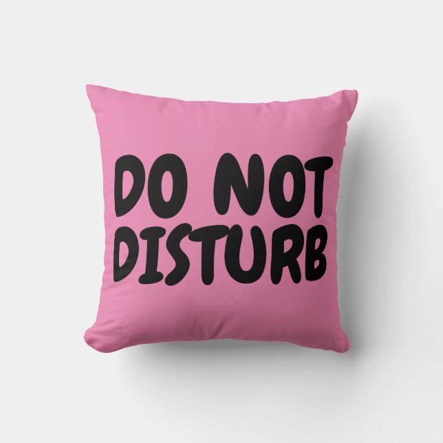 DO NOT DISTURB PILLOWS (Front)
