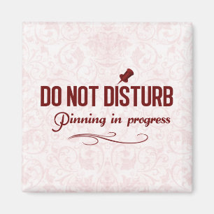 Do not disturb. Pinning in progress Magnet