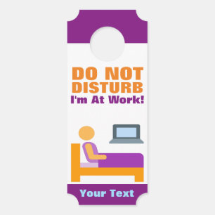 Do Not Disturb -  Small door hanger tags