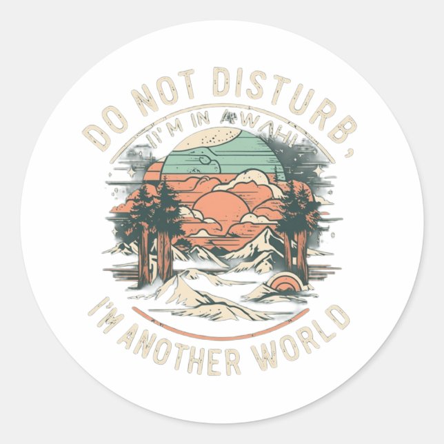 Do Not Disturb Sticker (Front)