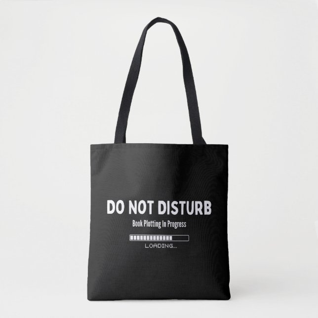 Do not disturb: Words to Ignite Creativity Tote Bag (Front)
