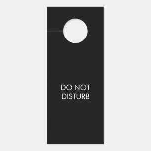 Do not Disturb, Zoom Call custom text double sided Door Hanger