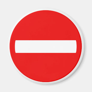 Do Not Enter Sign (Magnet) Magnet