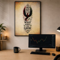 Do Not Fear Vintage Phoenix Growth Design