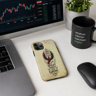Do Not Fear Vintage Phoenix Growth Design Case-Mate iPhone Case