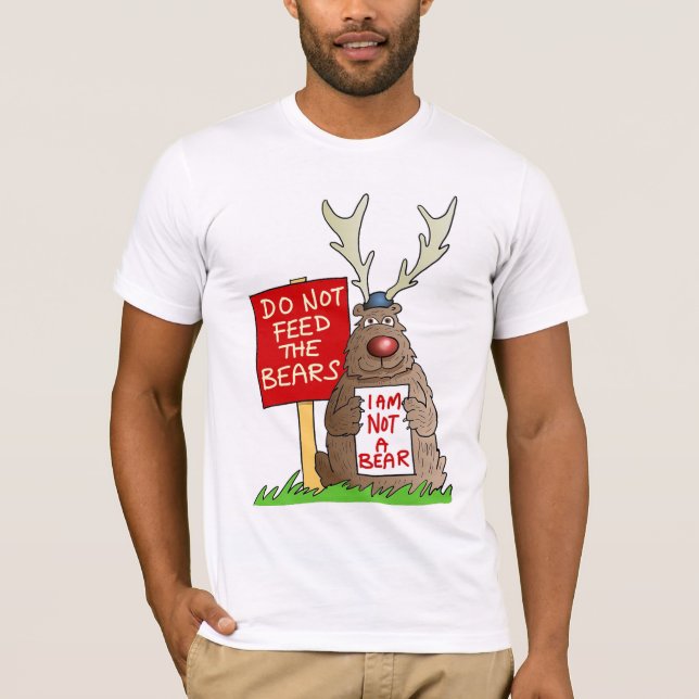 Do Not Feed the Bear t-shirt (Front)