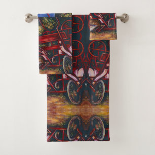 Do not Forget the Garlic, Budapest Bath Towel Set