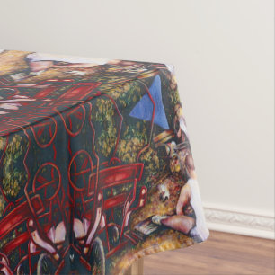 Do Not Forget the Garlic Tablecloth