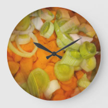 Do not forget to prep the veg Wall Clock 2