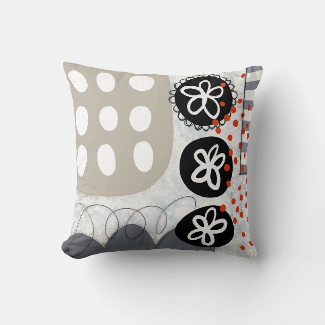 Do Not Freak Out Throw Pillow (Front)