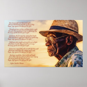 Do not go gentle into that good night poster