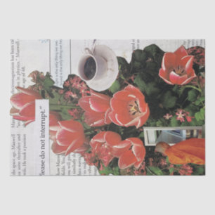 Do Not Interrupt Money Morning Coffee Tea Time Tissue Paper