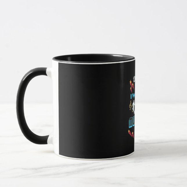 Do Not Me Off Musicals Mug (Left)