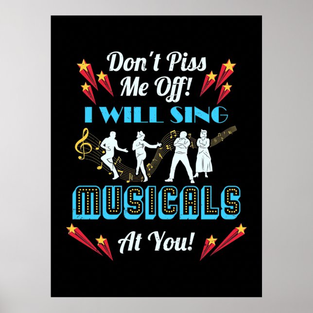 Do Not Me Off Musicals Poster (Front)
