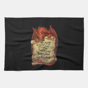 Do Not Meddle In The Affairs Of Dragons For You Ar Tea Towel