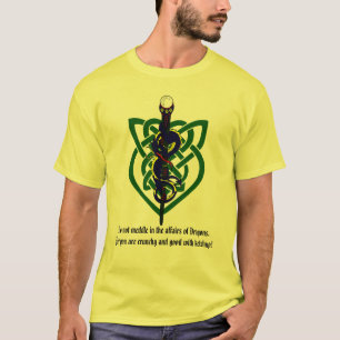 Do not meddle in the affairs of Dragons. T-Shirt