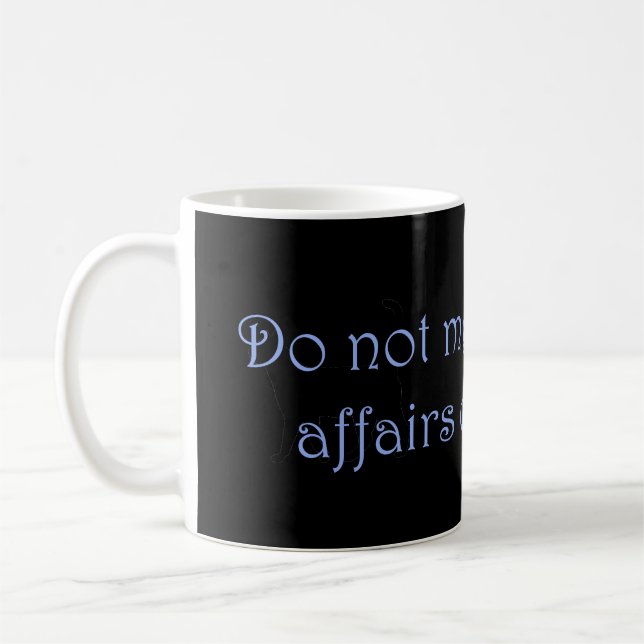 Do Not Meddle Trolls Coffee Mug (Left)