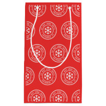 Do Not Open Until December 25 Red Gift Bag