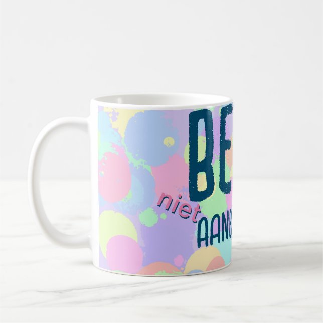 Do not tender coffee mug (Left)