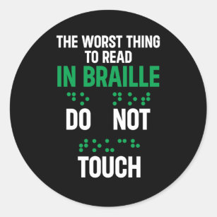 Braille Stickers - 23 Results