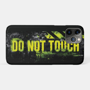 "Do Not Touch" Grunge Warning Sign Case-Mate iPhone Case