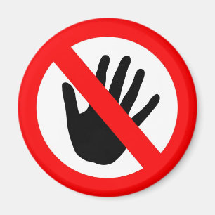 Do not touch magnet
