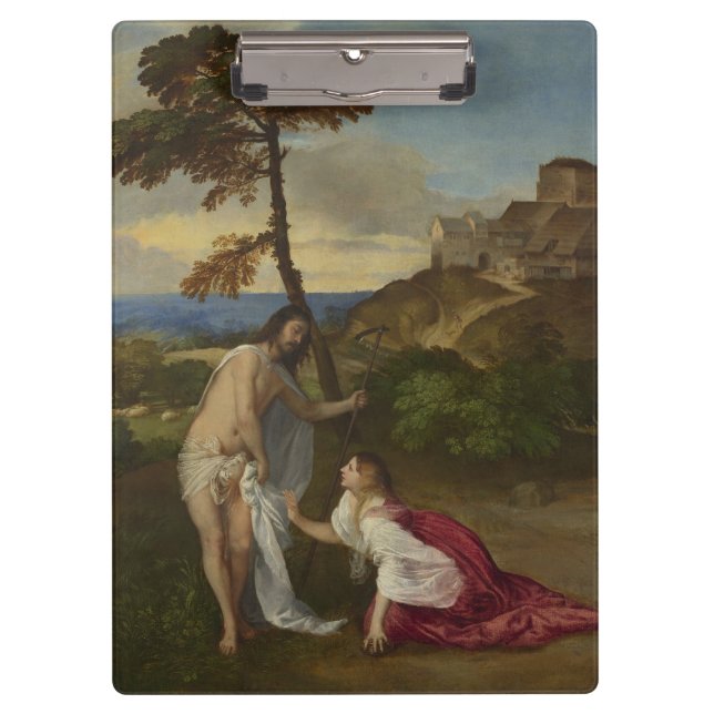 Do Not Touch Me (by Titian) Clipboard (Front)
